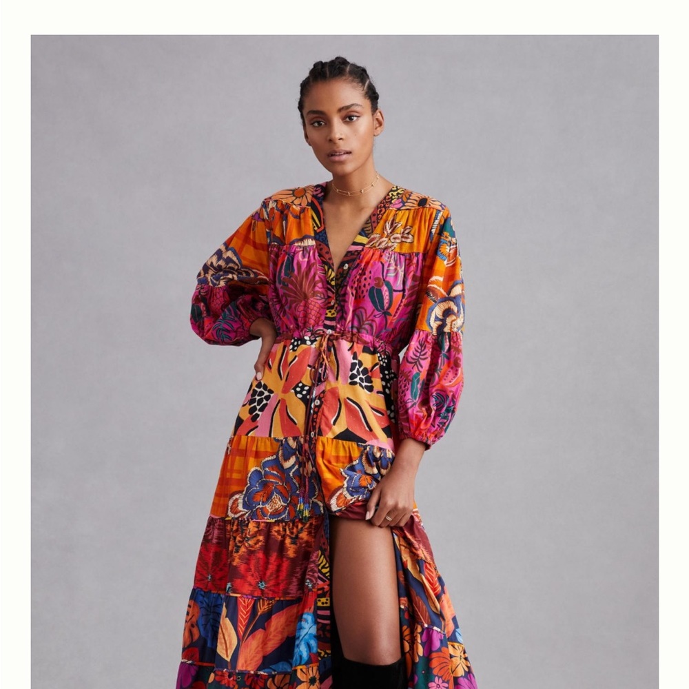 Farm rio for Anthropologie dress worn once